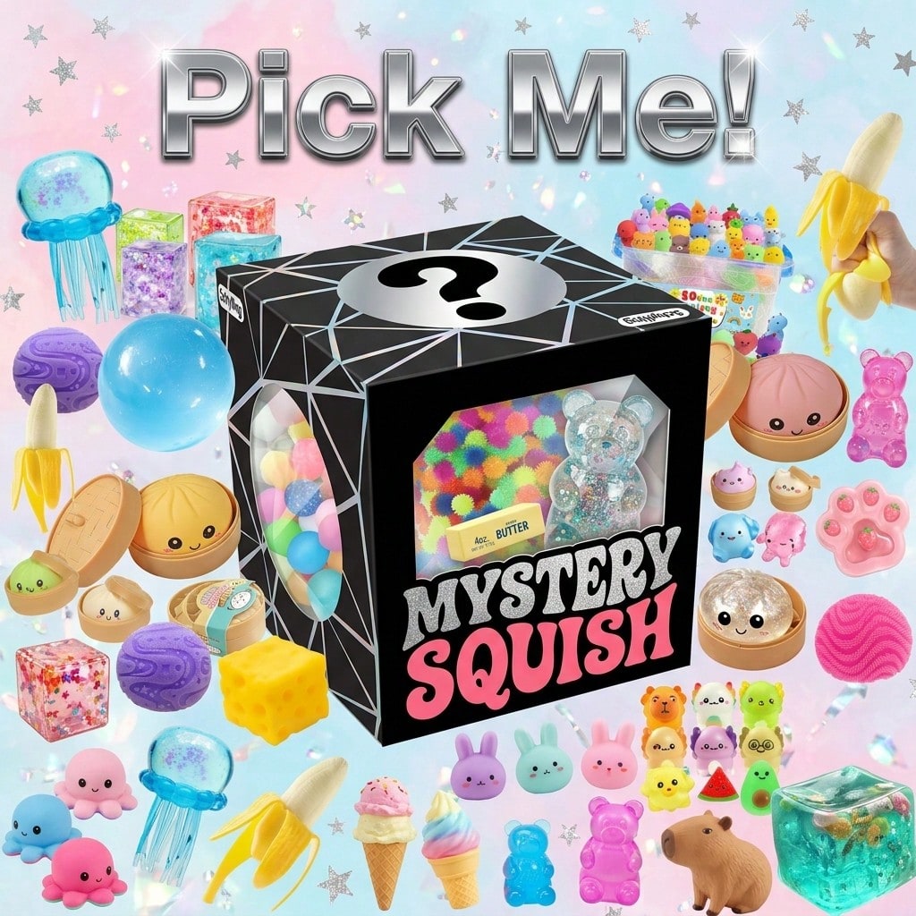 Mystery Box Blind Bag - Caja Sorpresa Suave y Adorable –