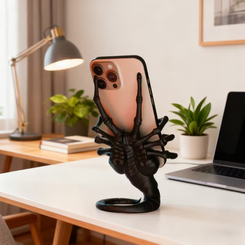 Action Figure Stand - Soporte Creativo para Teléfono con Diseño