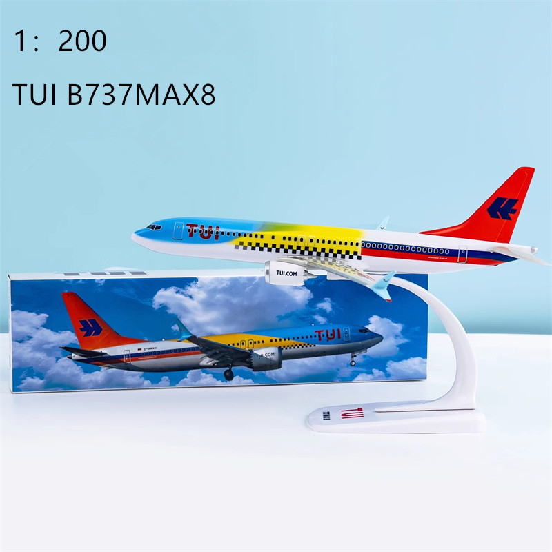 Model Airplane Plastic - Modelo 1:200/Lufthansa /TUIB737 /ETHIOPIAN/QATAR/IBERIA/Emiratos /RYANAIR Avión