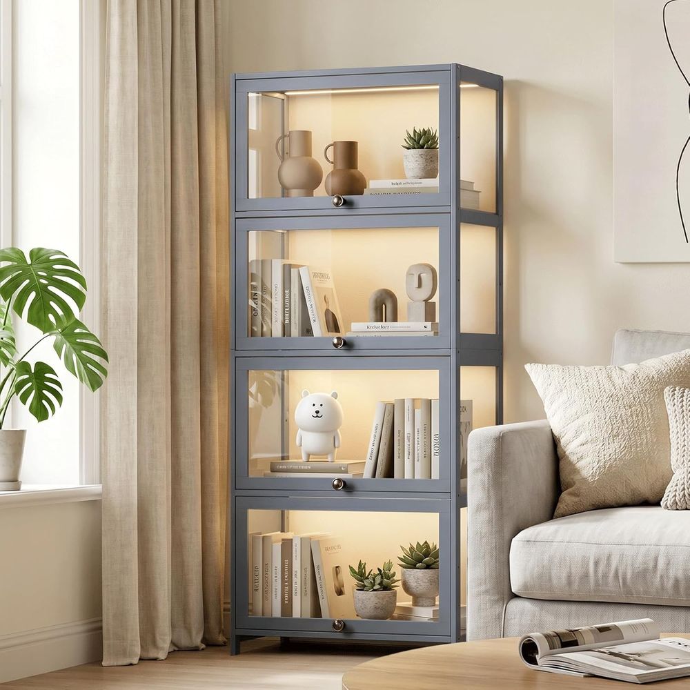 Display Case Acrylic - Vitrina Acrílica de 4 Niveles para