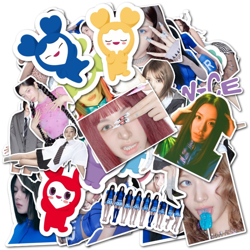 Vinyl Figure Blank - 56PCS Pegatinas de Personajes de Anime