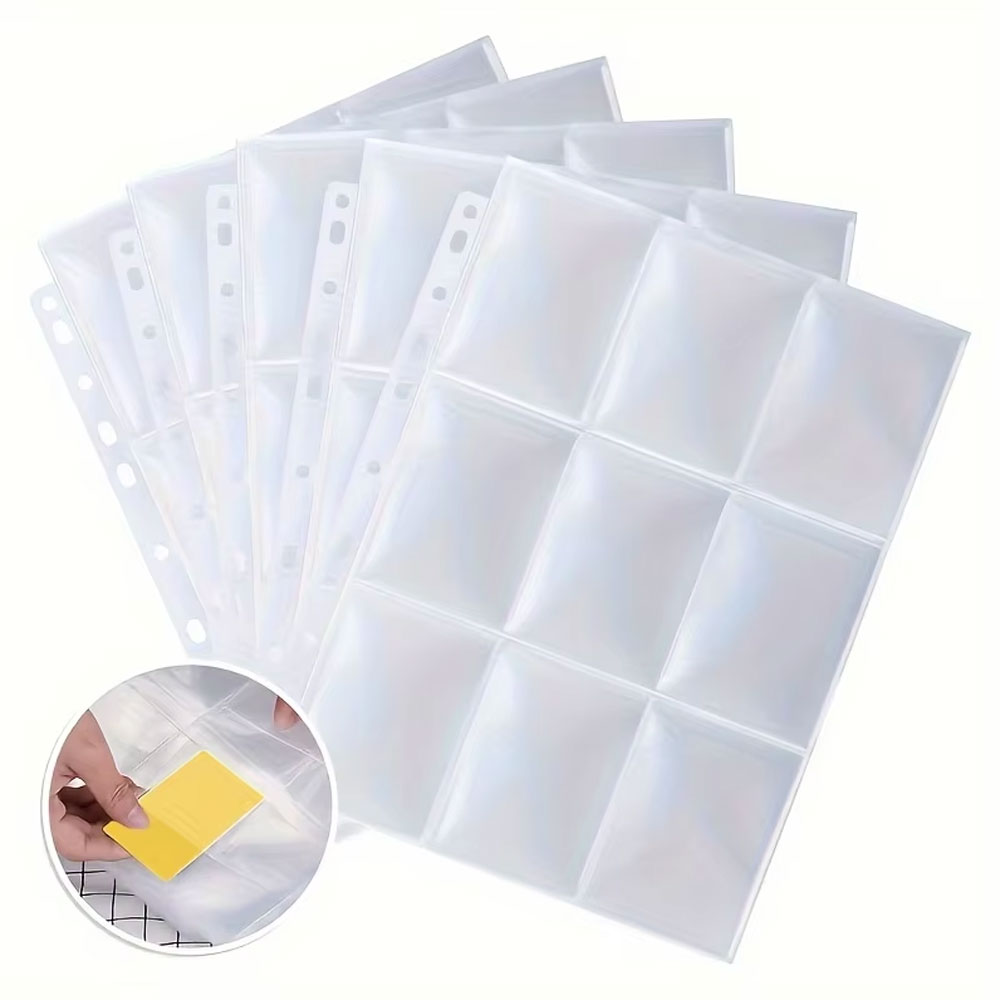 Trading Card Binder - 90 Fundas para Tarjetas Coleccionables y