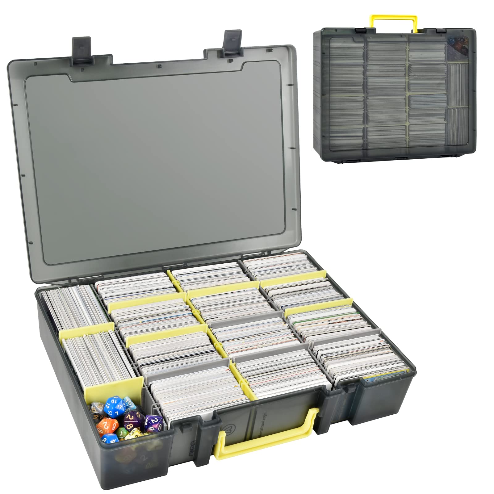 Pokemon Binder Card - Caja de Almacenamiento Transparente para Cartas