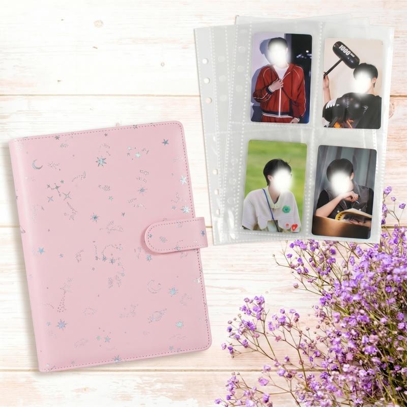 Trading Card Binder - Juego de carpetas para tarjetas fotográficas