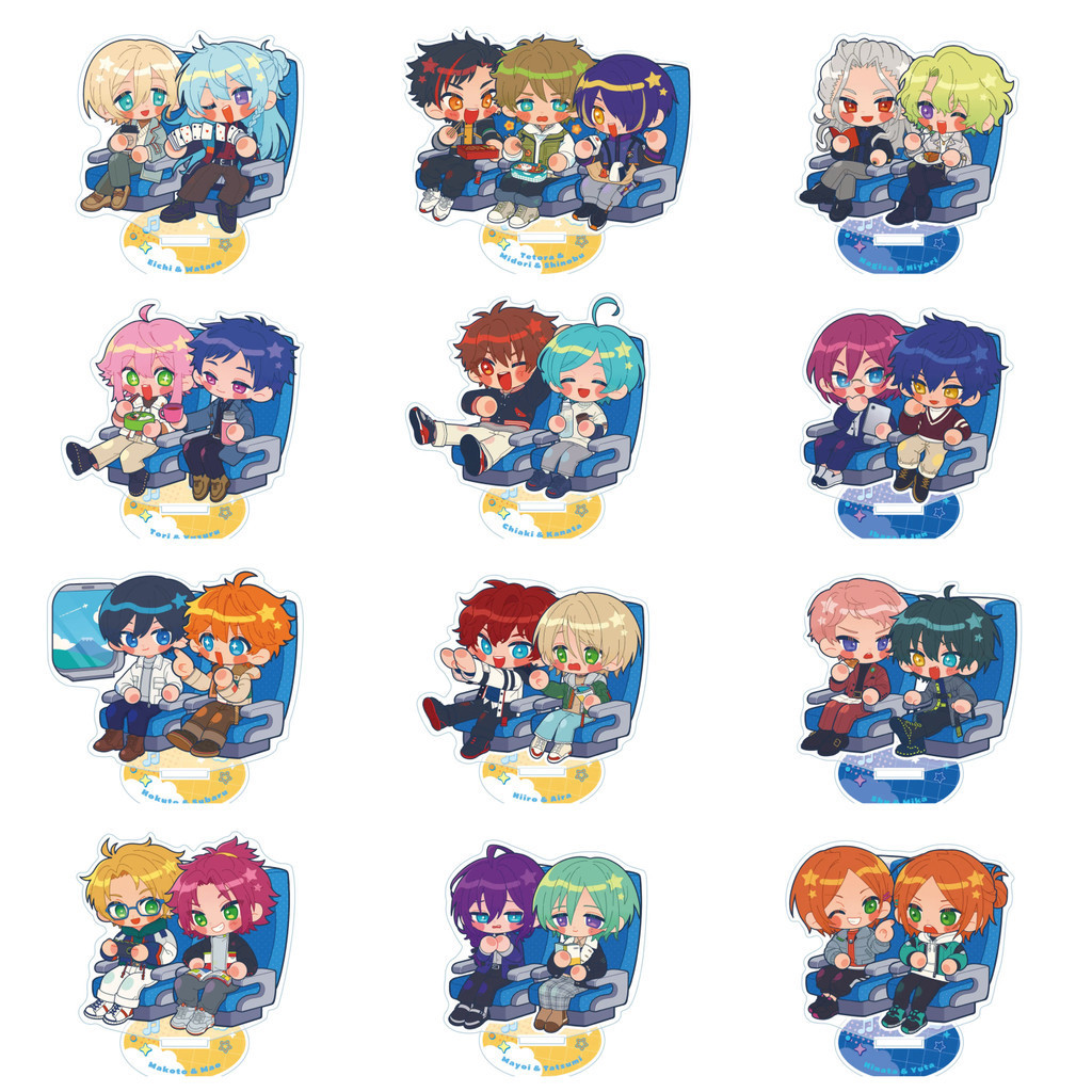 Action Figure Stand - Figuras de Ensemble Stars, Figuras de