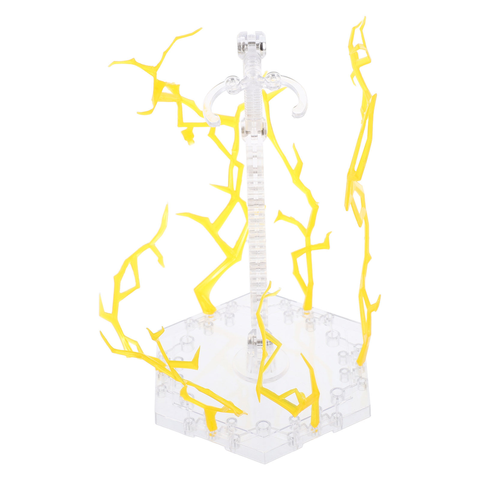 Action Figure Stand - Base de Soporte Transparente Ajustable para