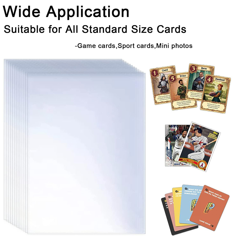 Funda transparente para naipes - Card Penny Sleeve reseña y precio