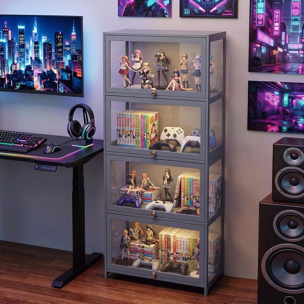 Vitrina Acrílica de 4 Niveles  - Display Case Acrylic reseña y precio