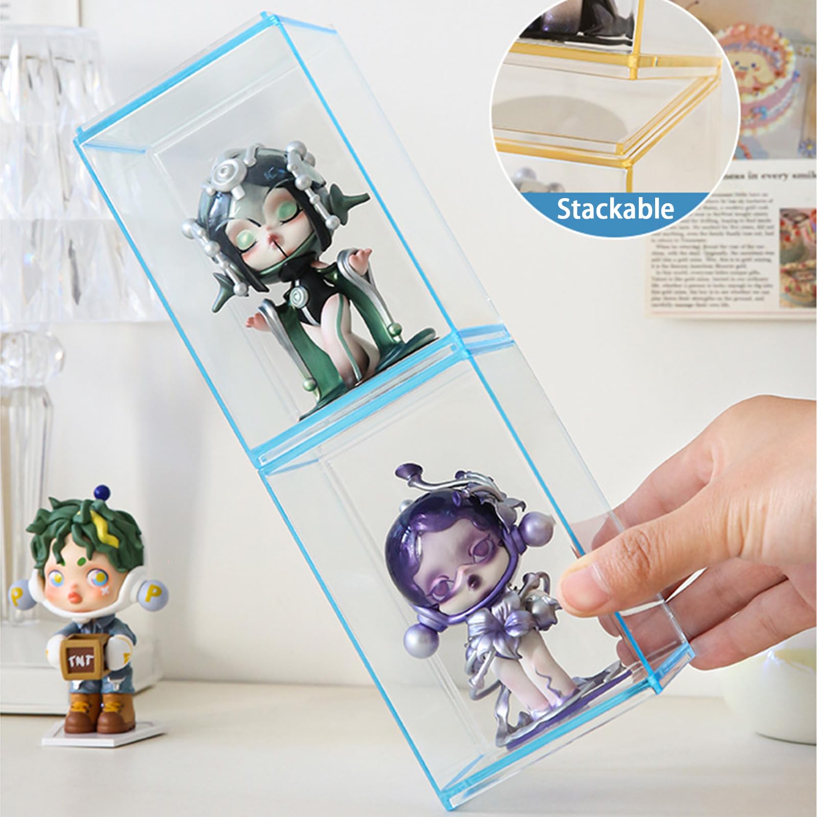 Vitrina acrílica con figuras c - Pop Display Shelf reseña y precio