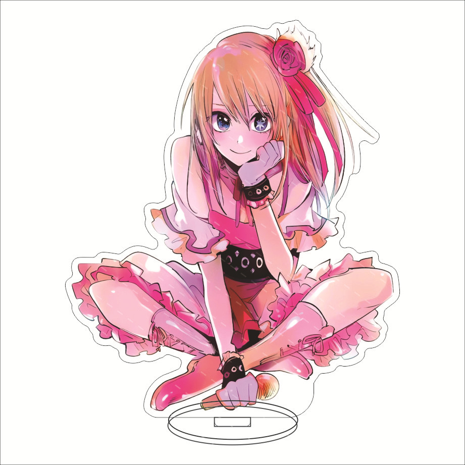 Figura de anime de 16 cm Oshi  - Figma Stand Set reseña y precio