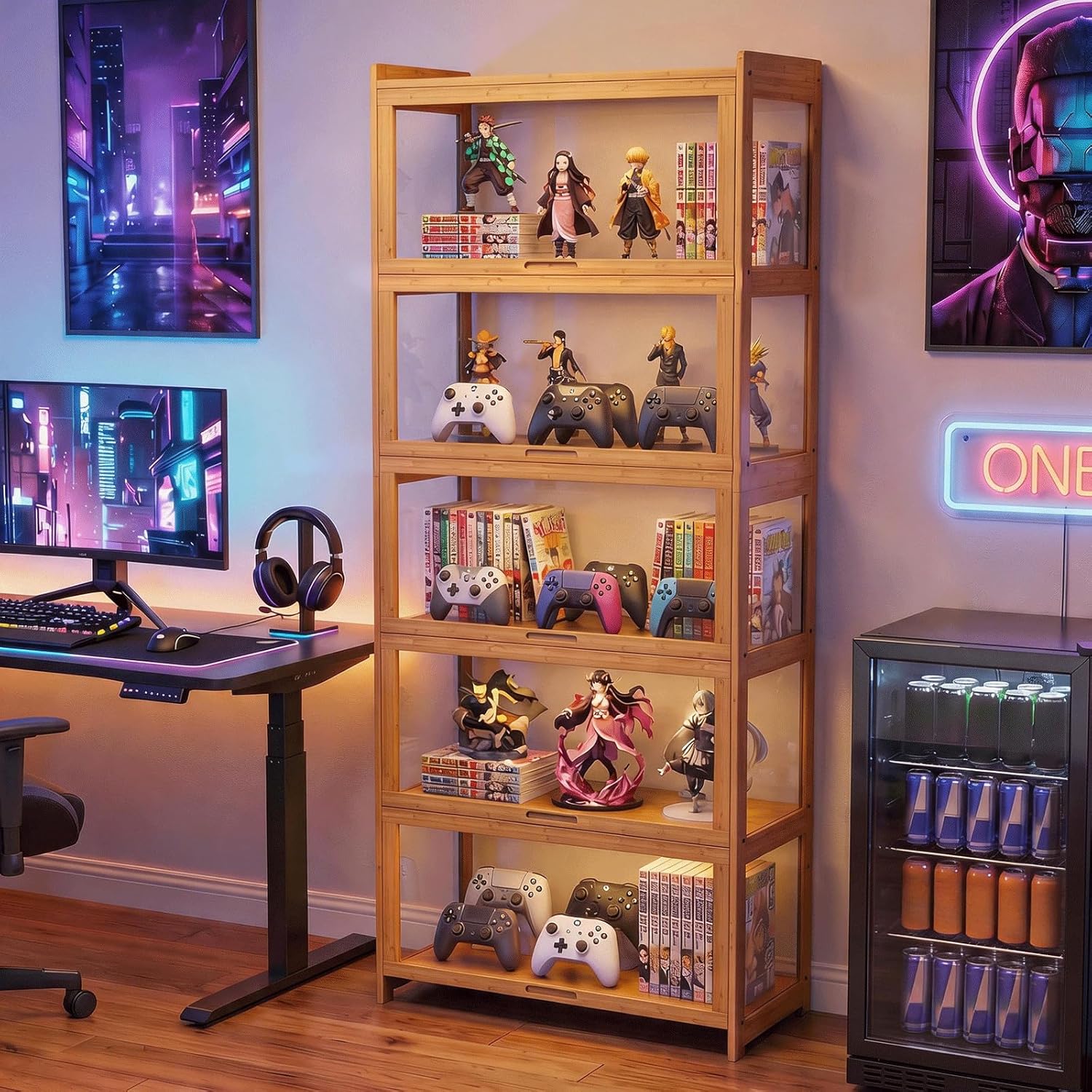 Vitrina con Puertas de Acrílic - Display Case Acrylic reseña y precio