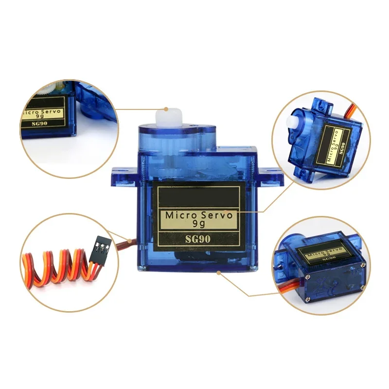 2/4/8/20 piezas SG90 9G Micro  - Model Airplane Plastic reseña y precio