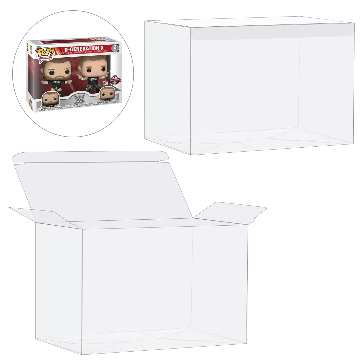 HIGOPLAY Paquete 2 en 1 Funda  - Funko Pop Protector reseña y precio