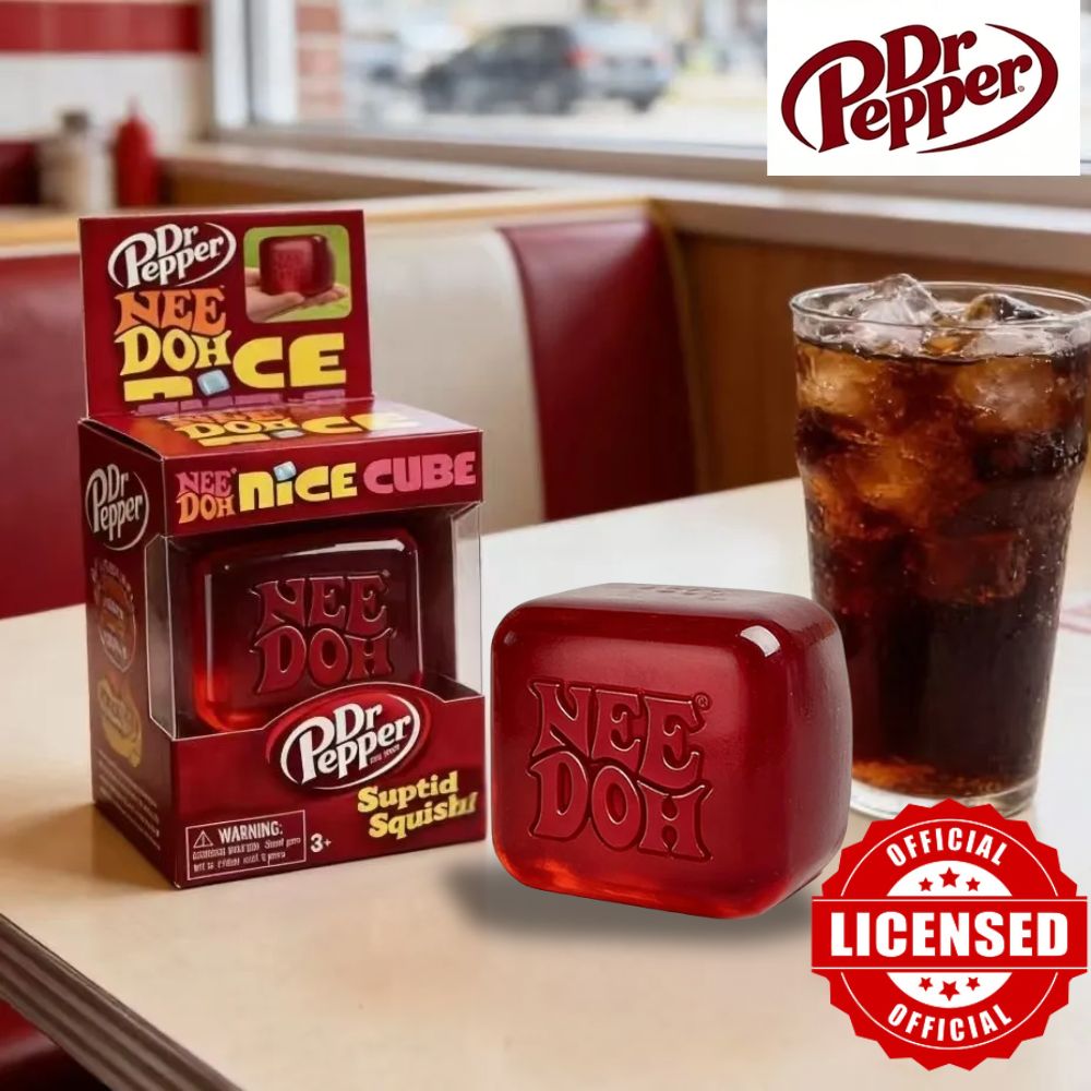 Dr Pepper x NeeDoh Nice Cube,  - Fidget Cube Original reseña y precio