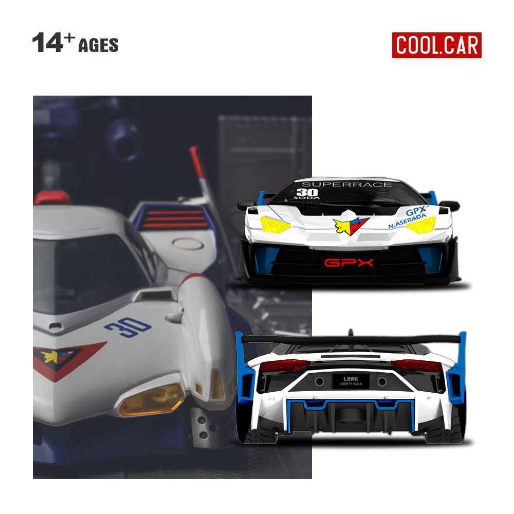 Cool Car 1:64 GTEVO Superrace, - Die Cast Car 1 64 reseña y precio