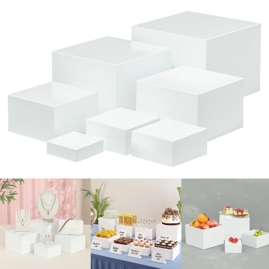 7 piezas de caja de exhibición - Display Risers Set reseña y precio