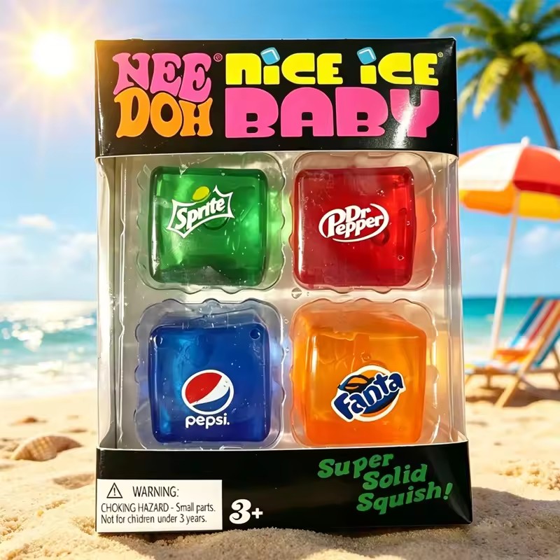 Needoh Mini Nice Ice Baby, Paq - Fidget Cube Original reseña y precio