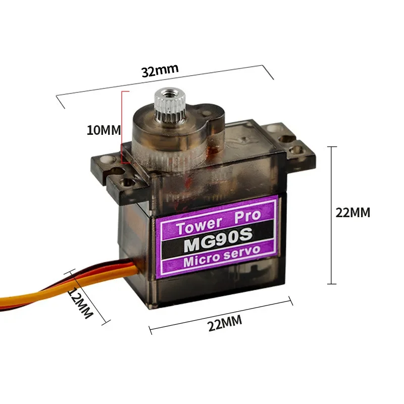 SG90/MG90S 9G Micro Servo Digi - Model Airplane Plastic reseña y precio