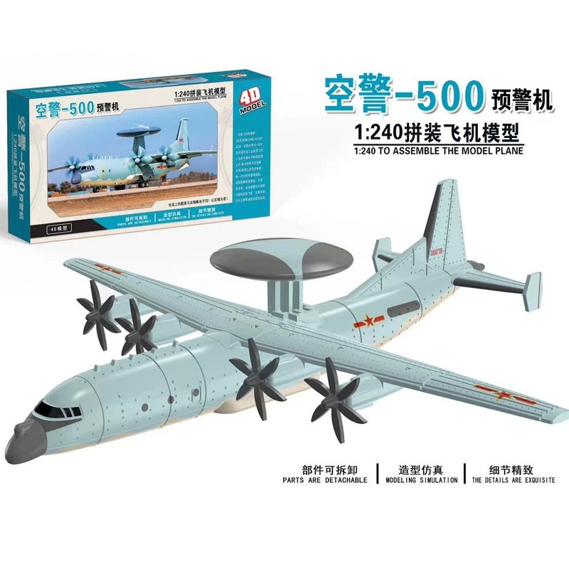 Modelo de avión ensamblado 4D, - Model Airplane Plastic reseña y precio