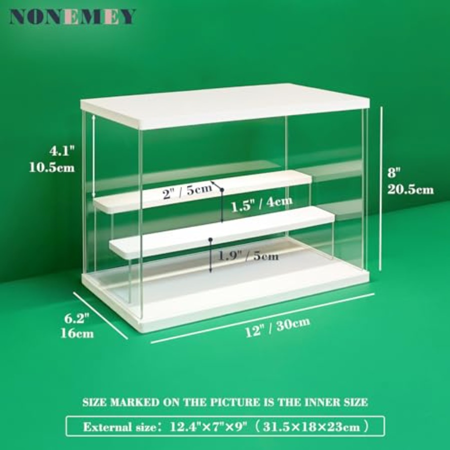Vitrina de Acrílico Transparen - Display Case Acrylic reseña y precio