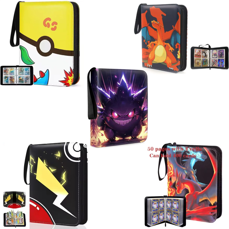 # 400PCS *Poke moned!! Álbum d - Pokemon Binder Card reseña y precio