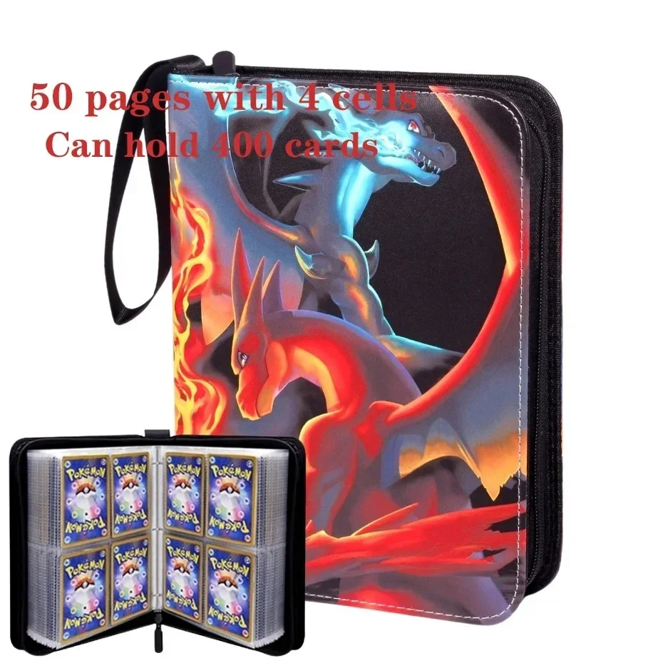 # 400PCS *Poke moned!! Álbum d - Pokemon Binder Card reseña y precio